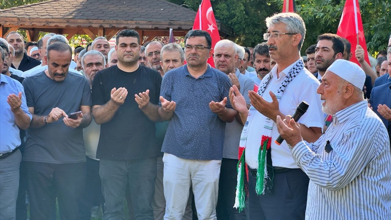 Adana, Mersin, Hatay ve Osmaniye'de İsmail Heniyye İçin Protesto