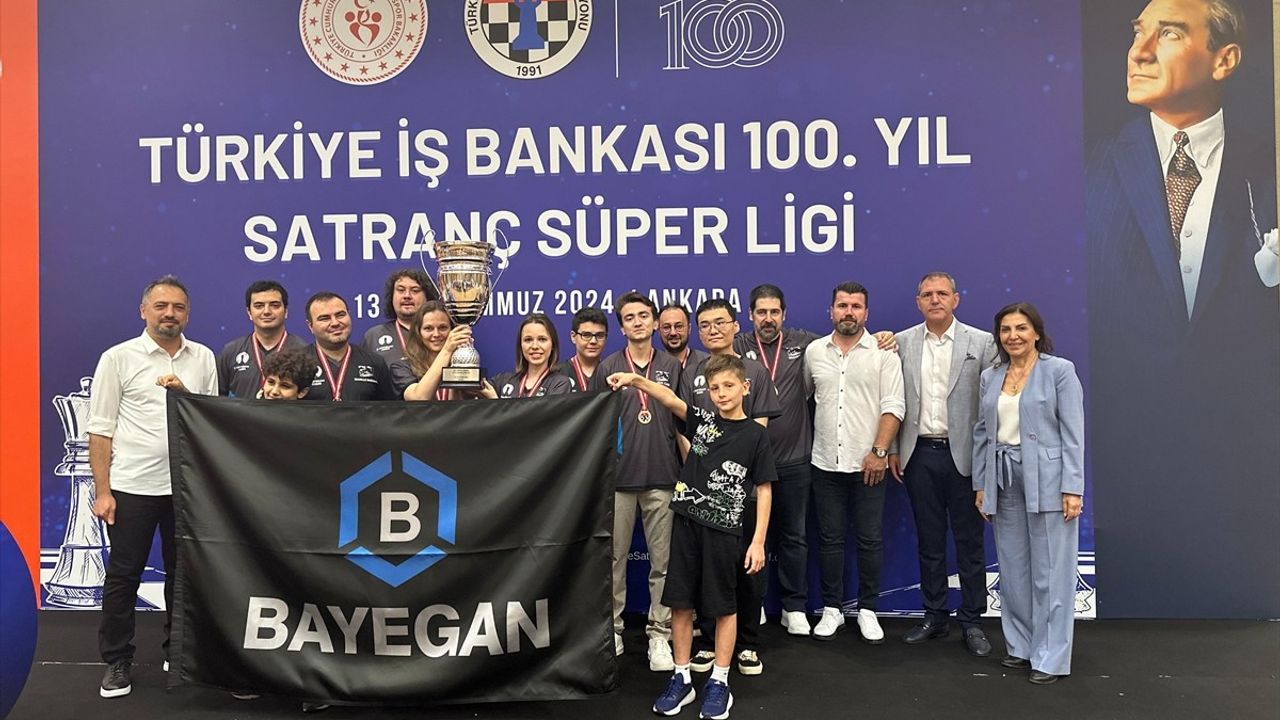 Bayegan Pendik Satranç Spor, 100. Yıl Süper Ligi'nin Şampiyonu