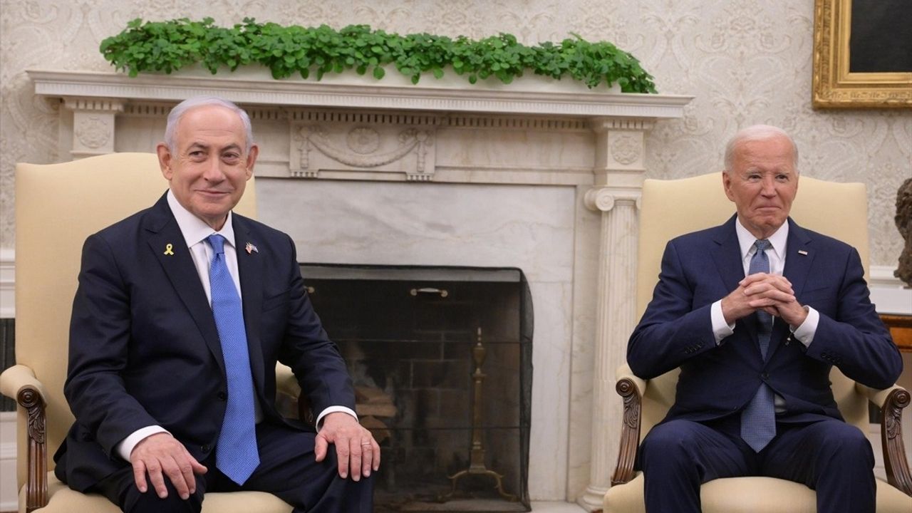 Biden, Netanyahu ile Beyaz Saray'da Önemli Görüşme Gerçekleştirdi