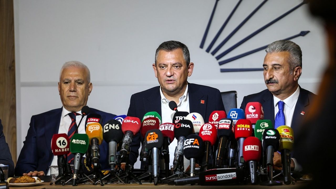 CHP Genel Başkanı Özel'den Bursa'da Sözler