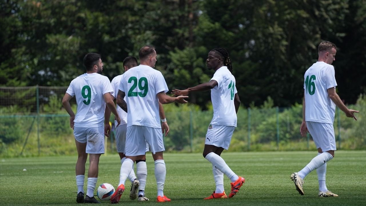 Corendon Alanyaspor Hazırlık Maçında Gaziantep FK'yı 1-0 Yendi