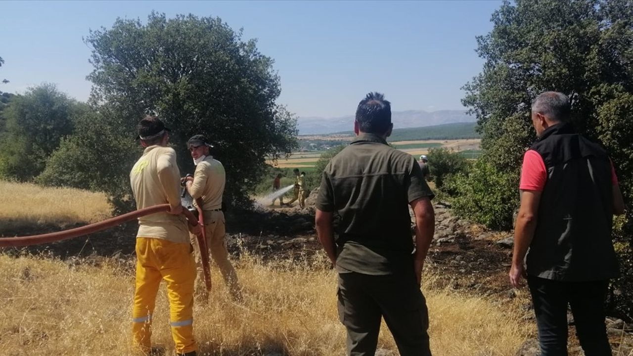 Kahramanmaraş'ta Orman Yangını Kontrol Altına Alındı