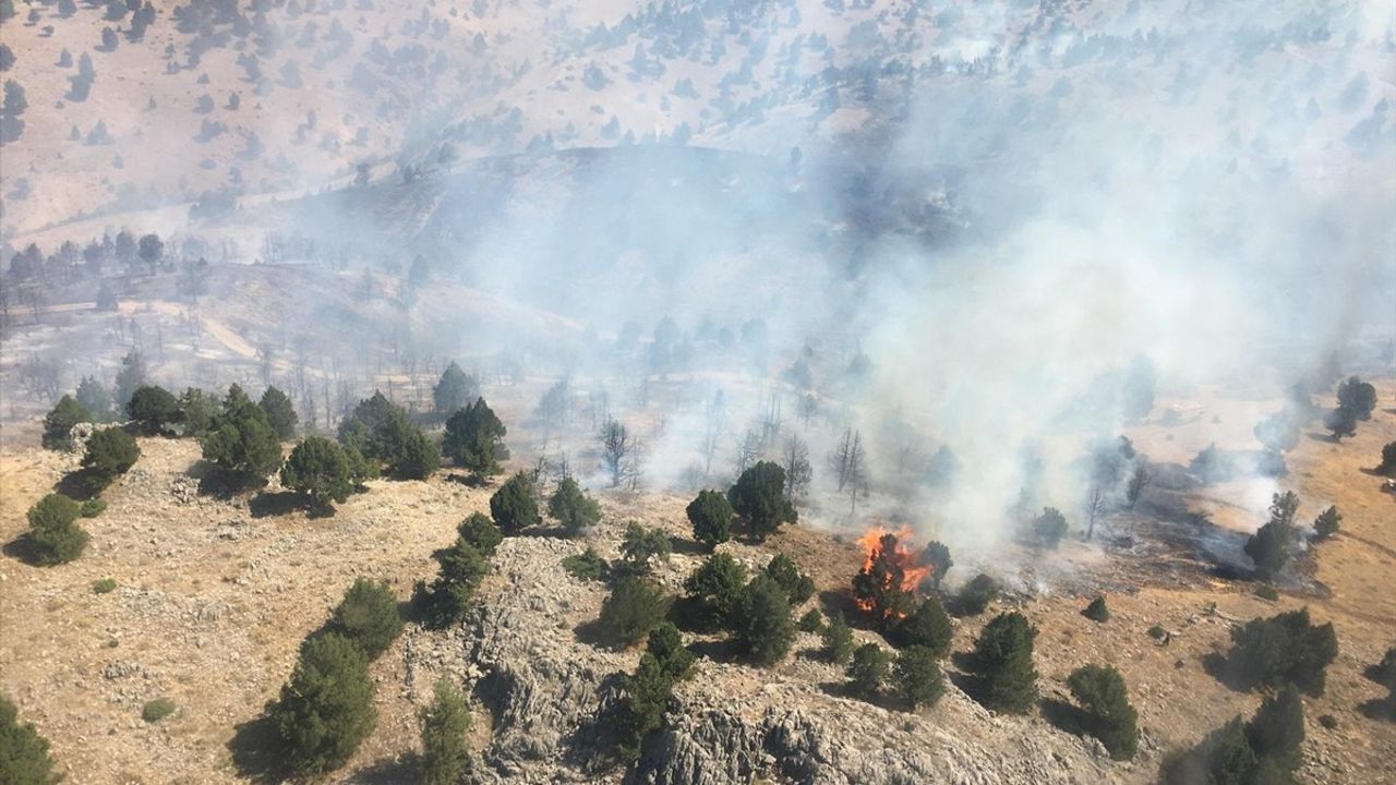 Kahramanmaraş'ta Orman Yangınına Hızla Müdahale
