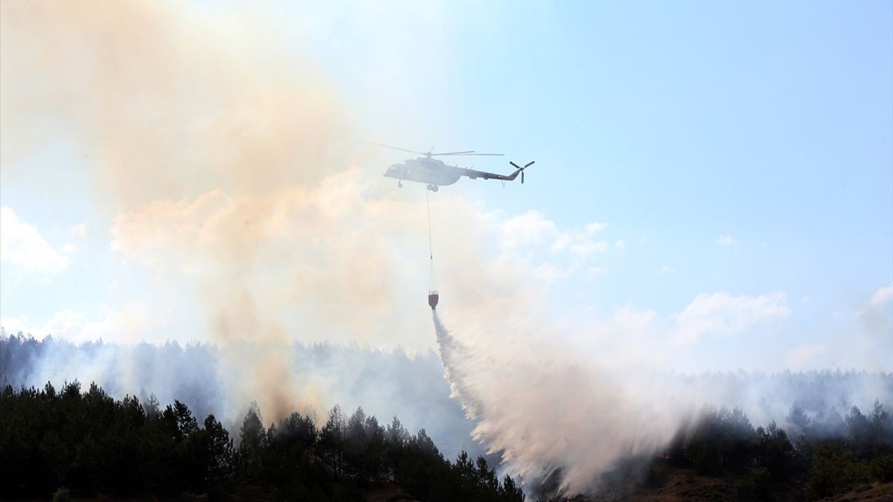 Kastamonu Orman Yangınına Hızlı Müdahale
