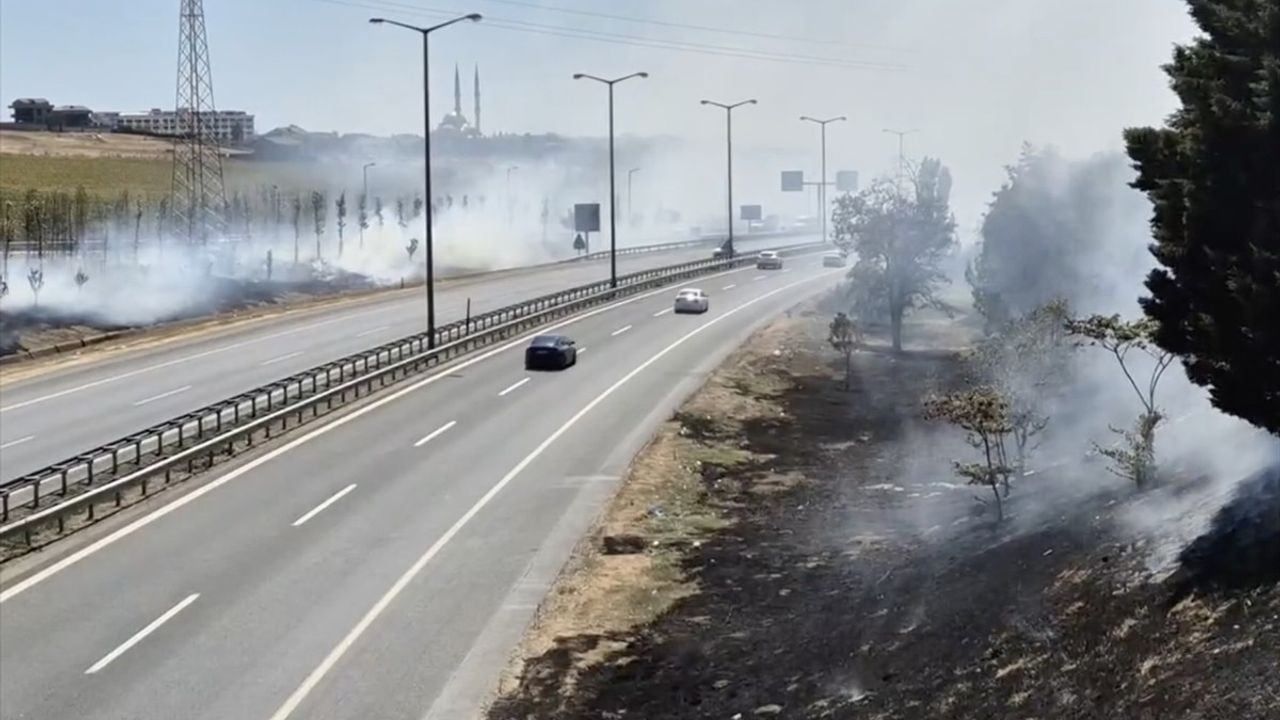 Silivri'de Yangın: İtfaiye Temas Halinde