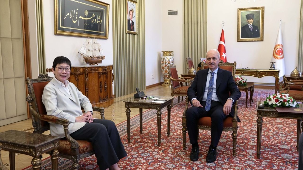 TBMM Başkanı Numan Kurtulmuş, Singapur Büyükelçisini Ağırladı