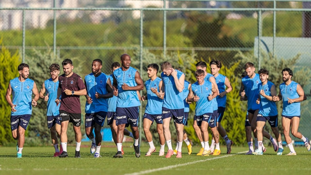 Trabzonspor, Ruzomberok Maçı İçin Hazırlıklarını Tamamlıyor