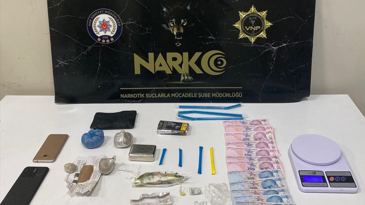 Van'da Uyuşturucu Operasyonları: 18 Şüpheli Yakalandı