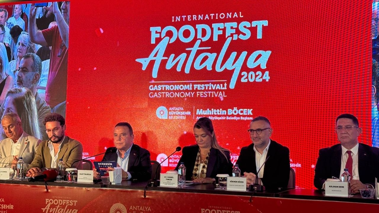 3. Uluslararası Food Fest Antalya 2023 Başlıyor