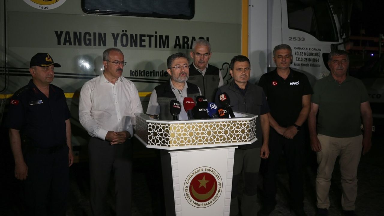 Bakan Yumaklı'dan Orman Yangınları ile İlgili Umut Verici Açıklamalar