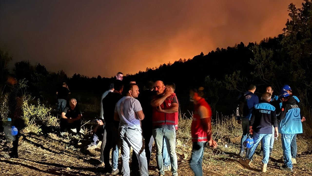 Çankırı'daki Orman Yangınına Hızla Müdahale Başlatıldı