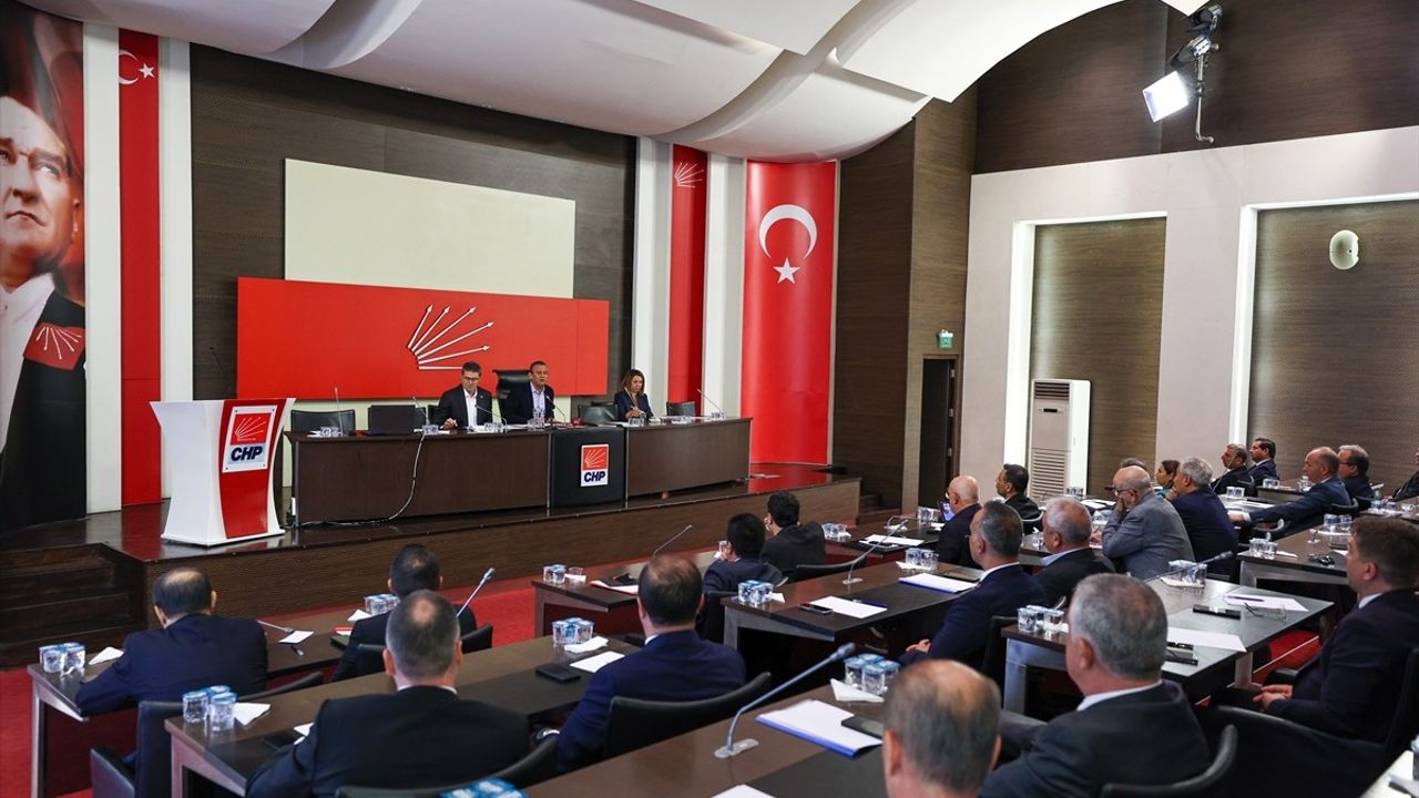 CHP İl Başkanları Toplantısı Gerçekleşti