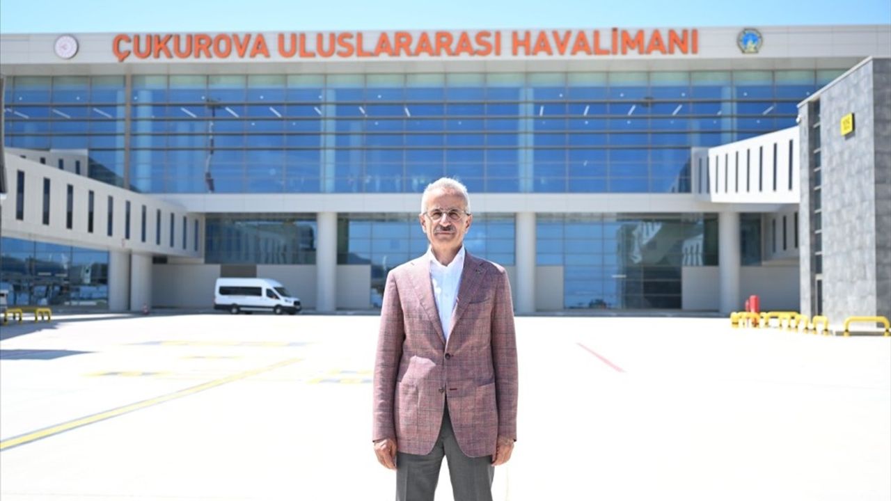 Çukurova Uluslararası Havalimanı 10 Ağustos'ta Hizmete Açılıyor