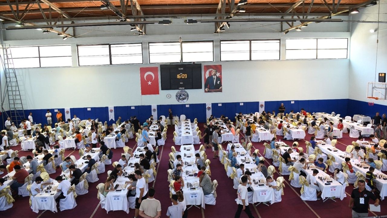 Edirne'de 19. Uluslararası Açık Satranç Turnuvası Heyecanı