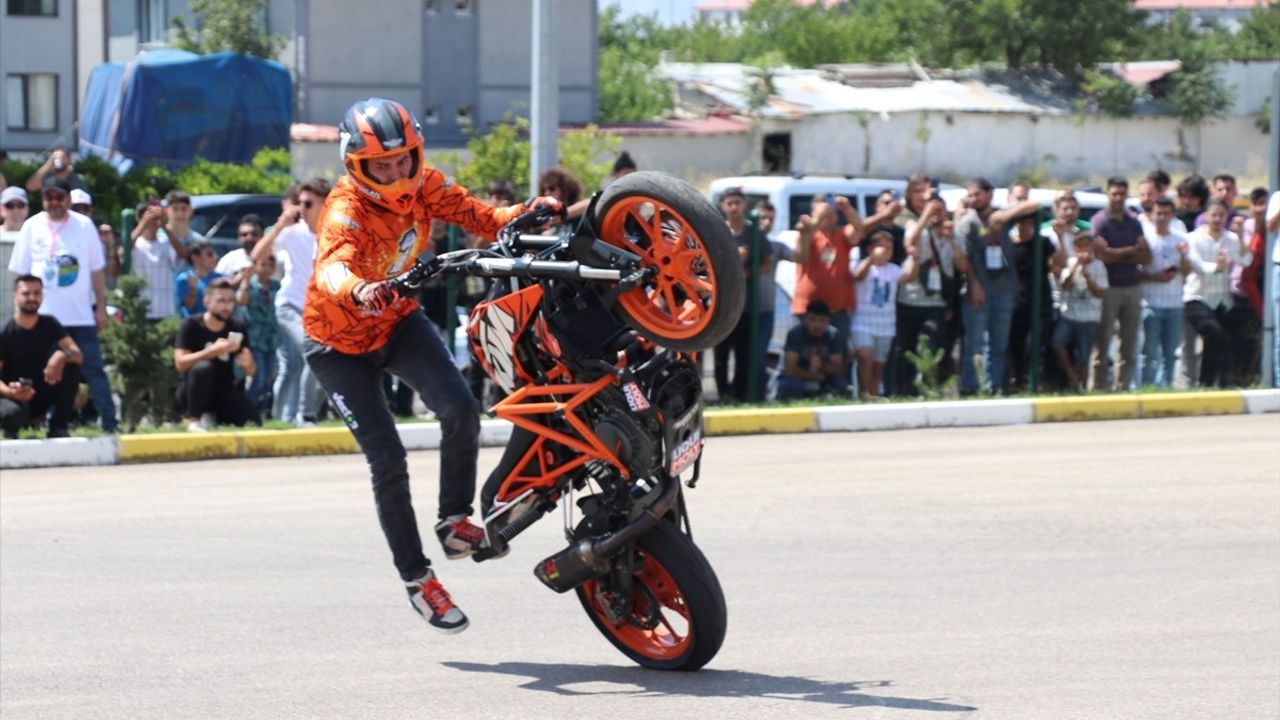 Erzincan Motosiklet Festivali Coşkuyla Başladı