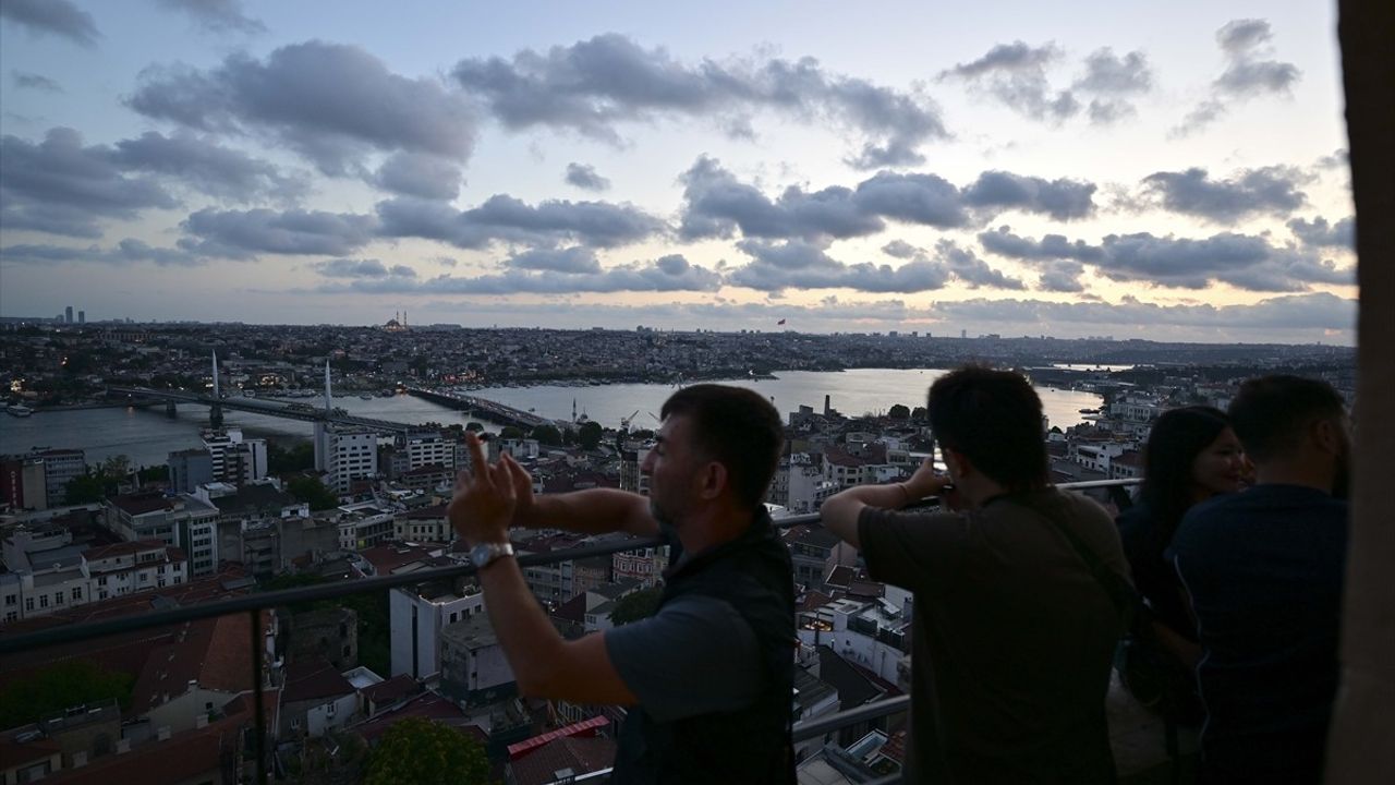 Galata Kulesi, FPV Dronla Hava Görüntülendi