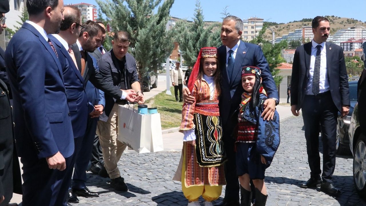 İçişleri Bakanı Ali Yerlikaya Yozgat'ta