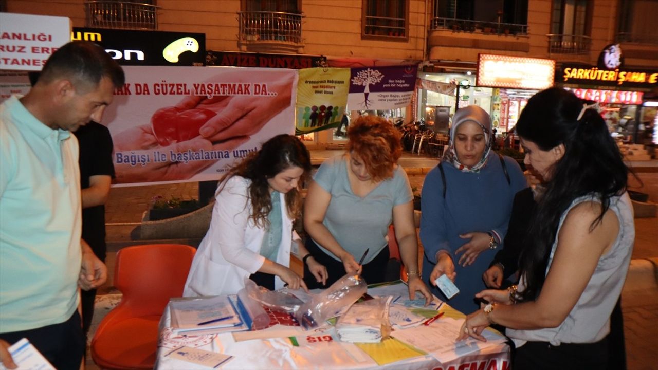 Iğdır'da Organ Bağışı Kampanyası ile Farkındalık Yaratılıyor