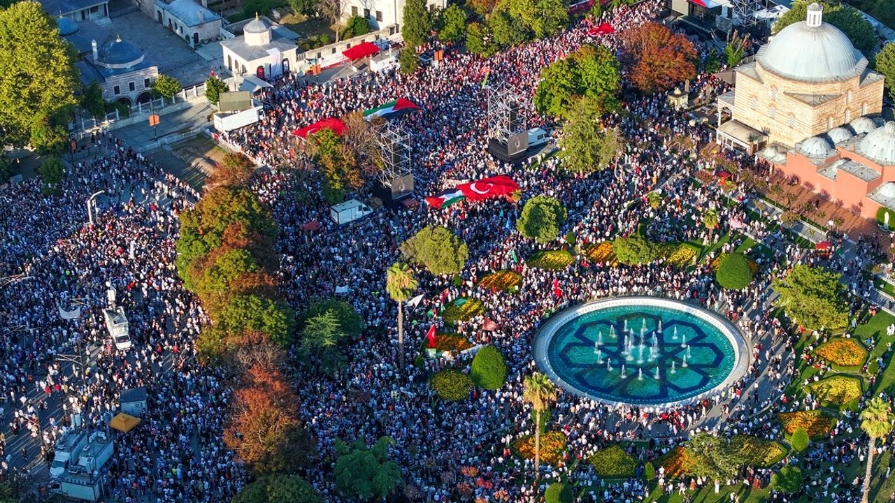 İsmail Heniyye'nin Çağrısına Ayasofya'dan Destek