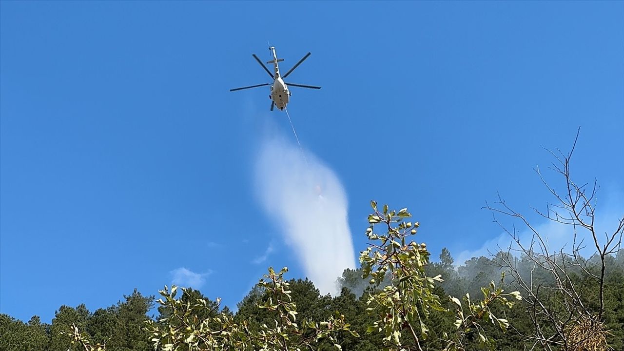 Isparta'daki Orman Yangını Kontrol Altına Alındı