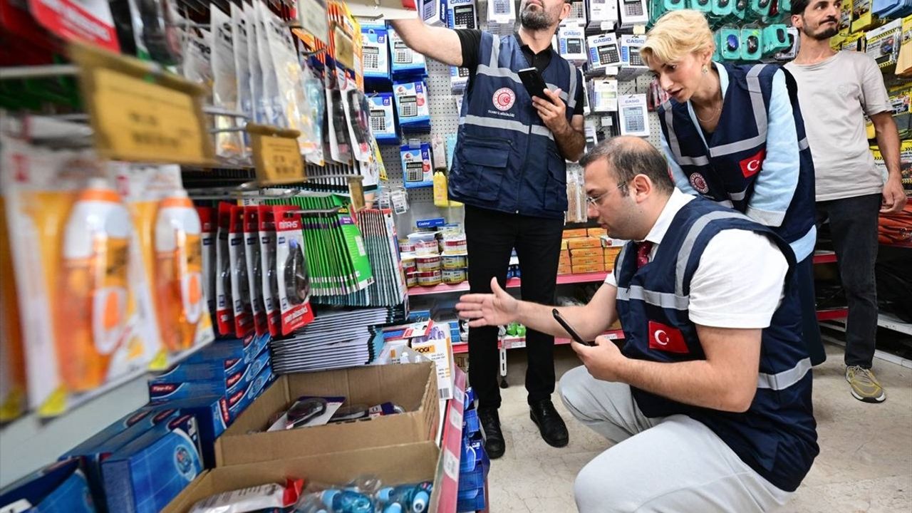 İstanbul'da Kırtasiye Ürünlerine Yoğun Denetim