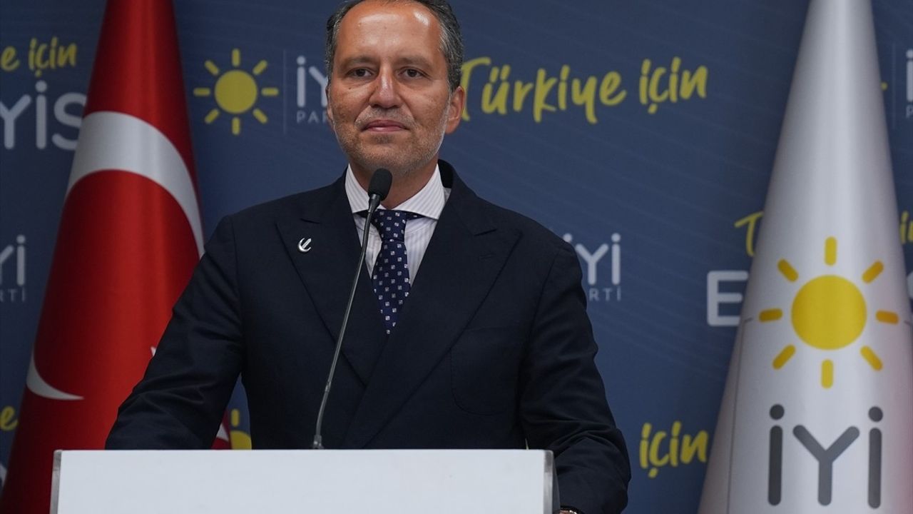 İYİ Parti ve Yeniden Refah Partisi'nin Görüşmesinde Erken Seçim ve Filistin Konuları Ele Alındı