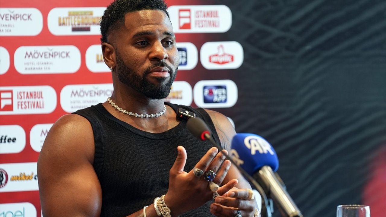 Jason Derulo İstanbul Festivali'nde Unutulmaz Bir Konser Vermeye Hazırlanıyor