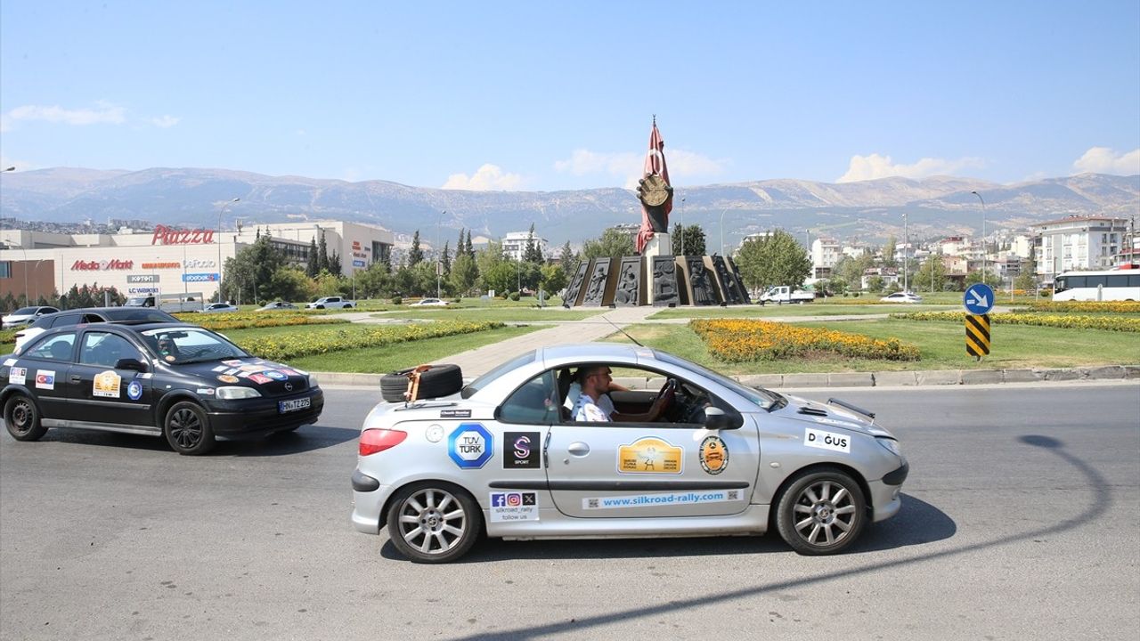 Kahramanmaraş, Doğu-Batı Dostluk ve İpek Yolu Rallisi'nin Dördüncü Durağı