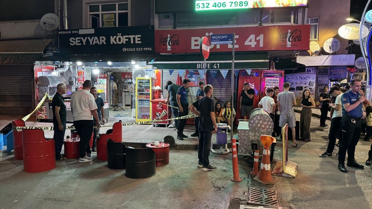 Kocaeli'de Silahlı Saldırı: İşletmeci Yaralandı