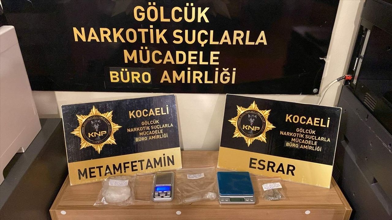 Kocaeli'de Uyuşturucu Operasyonunda İki Kişi Tutuklandı