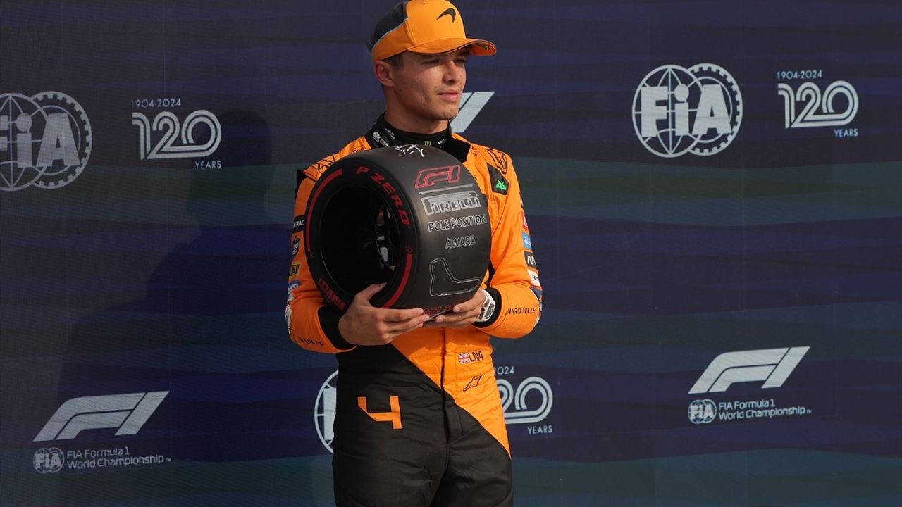 Lando Norris İtalya Grand Prix'sinde Pole Pozisyonunda