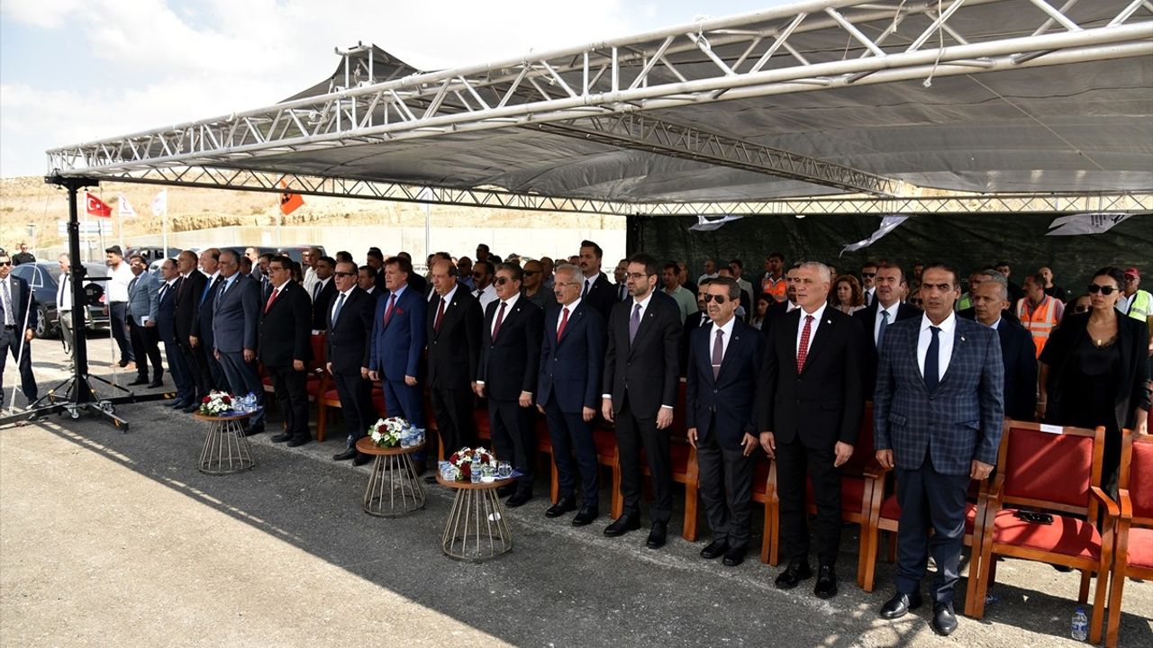 Lefkoşa Kuzey Çevre Yolu Projesi için Temel Atma Töreni Gerçekleştirildi