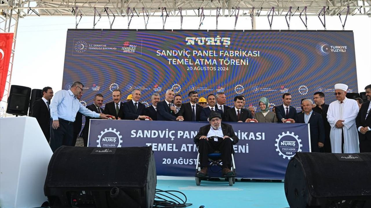 Nuriş Sandviç Panel Fabrikası Temel Atma Töreni Gerçekleşti