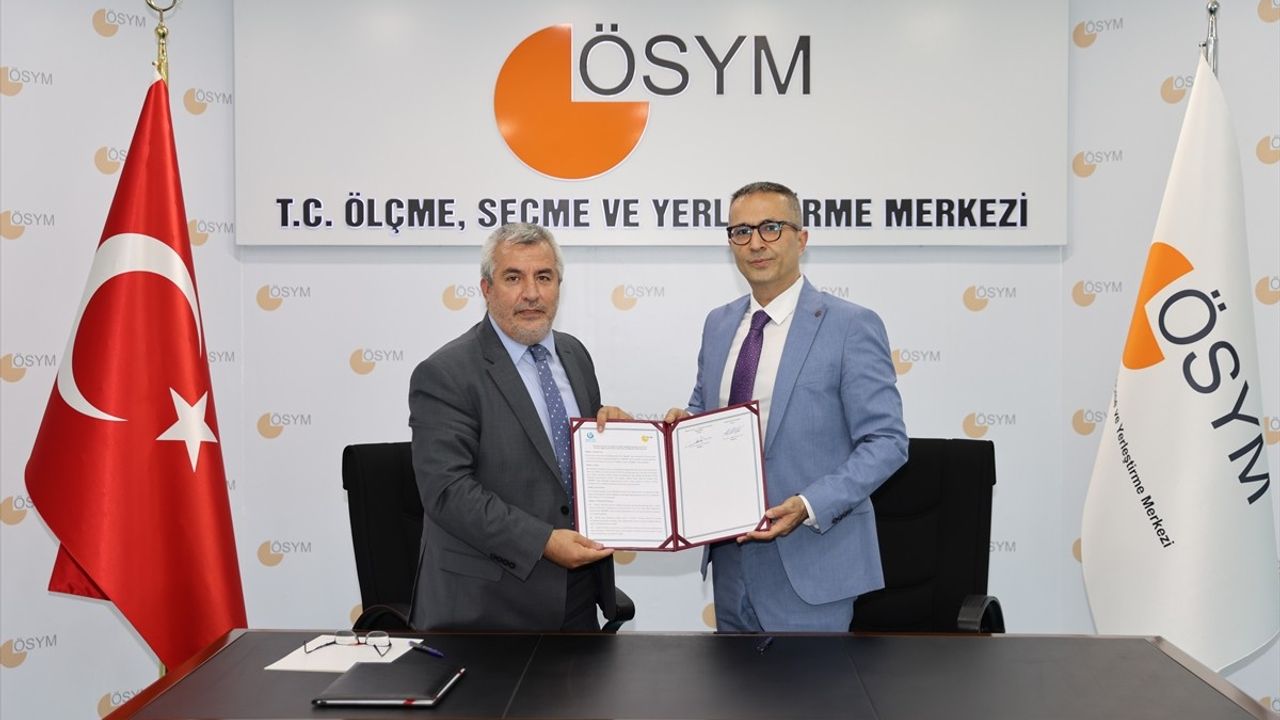 ÖSYM ve Yunus Emre Enstitüsü Arasında Stratejik Protokol İmzalandı