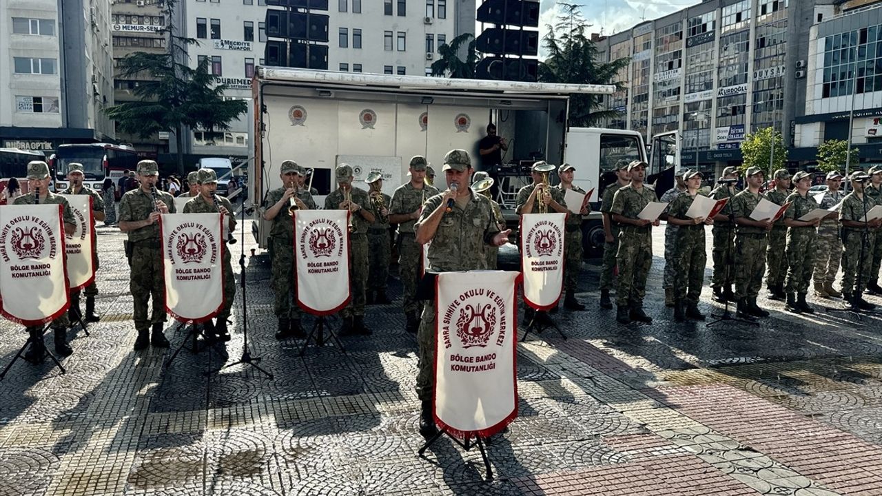 Samsun'da 30 Ağustos Zafer Bayramı Konseri