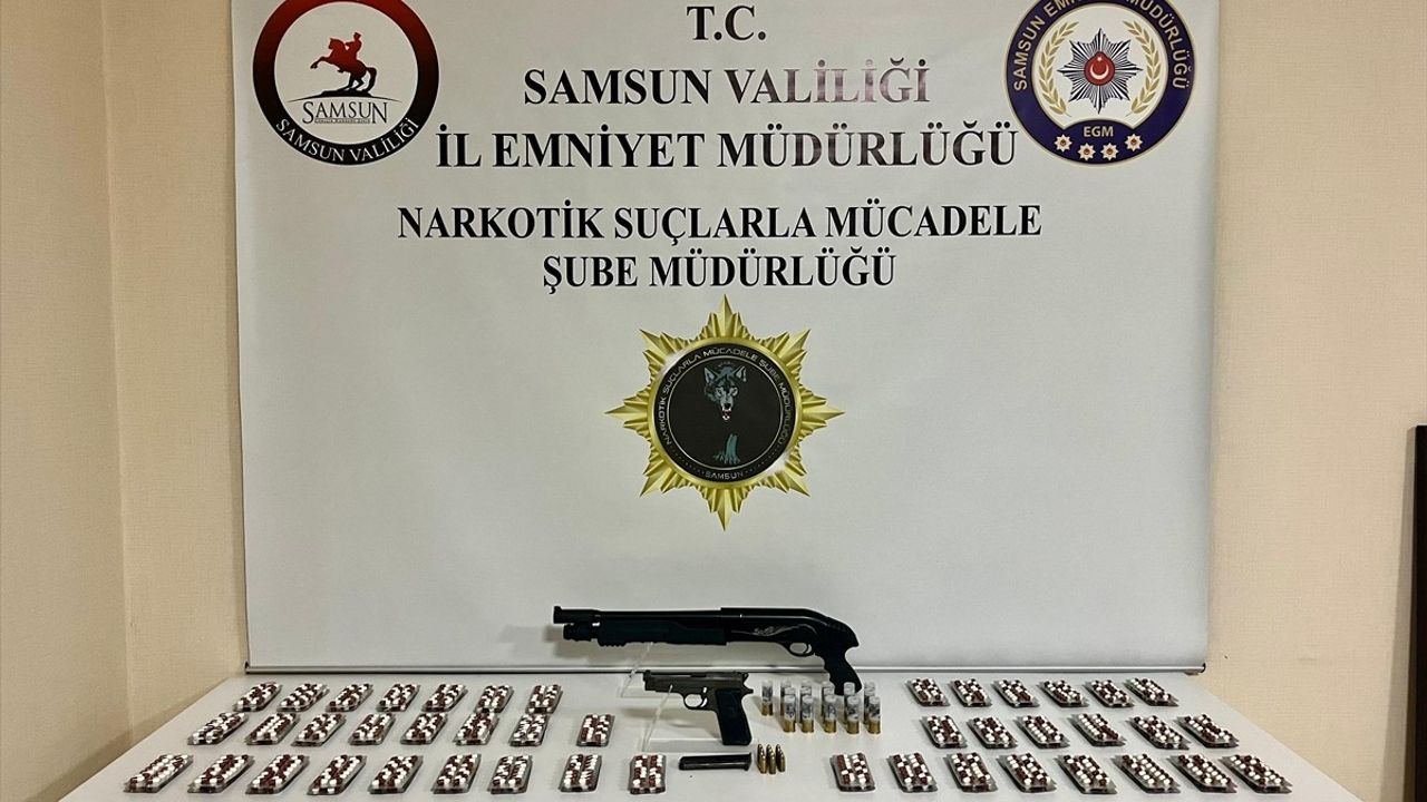 Samsun'da Uyuşturucu Operasyonu: 3 Gözaltı