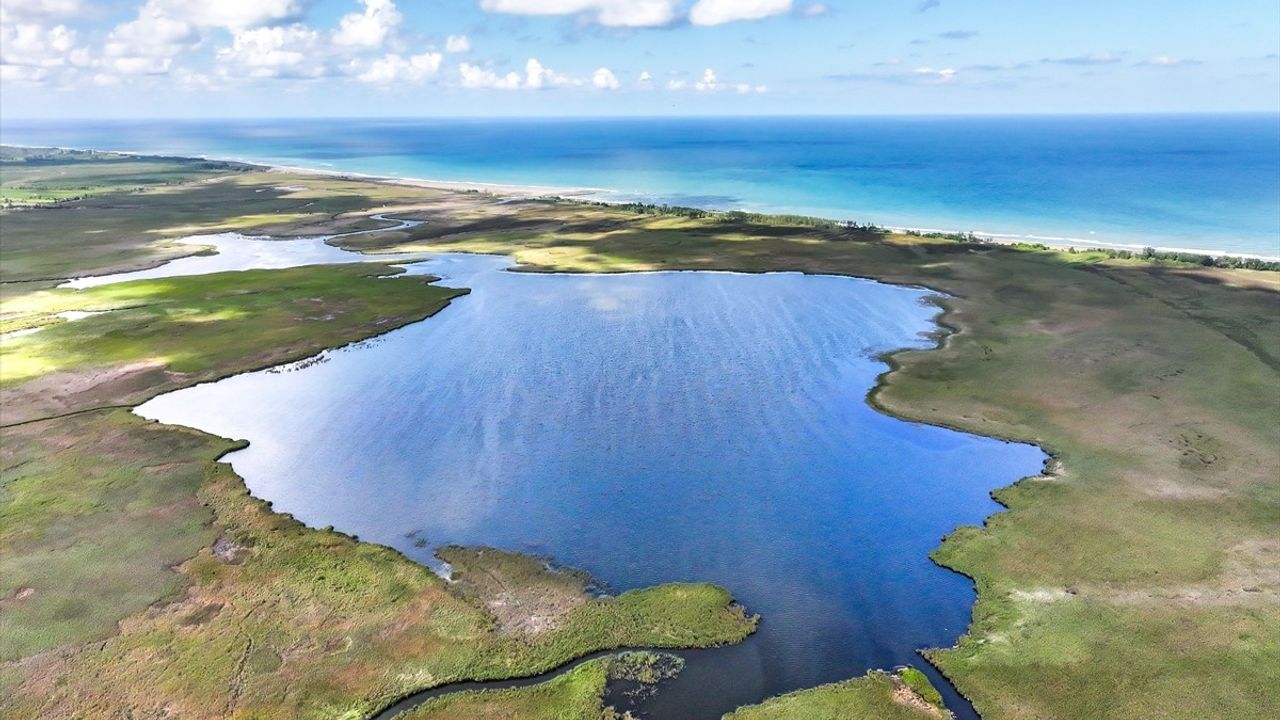 Samsun'un Amazon Tabiat Parkı'na Dron ile Keşif