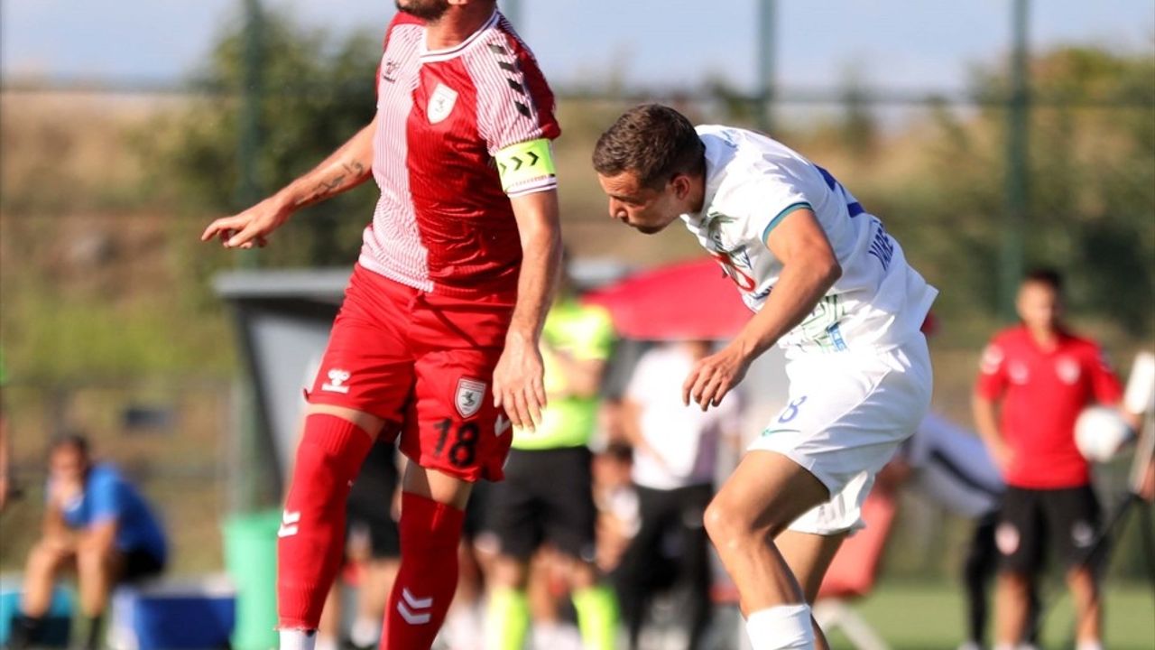 Samsunspor, Hazırlık Maçında Çaykur Rizespor'a 1-0 Yenildi