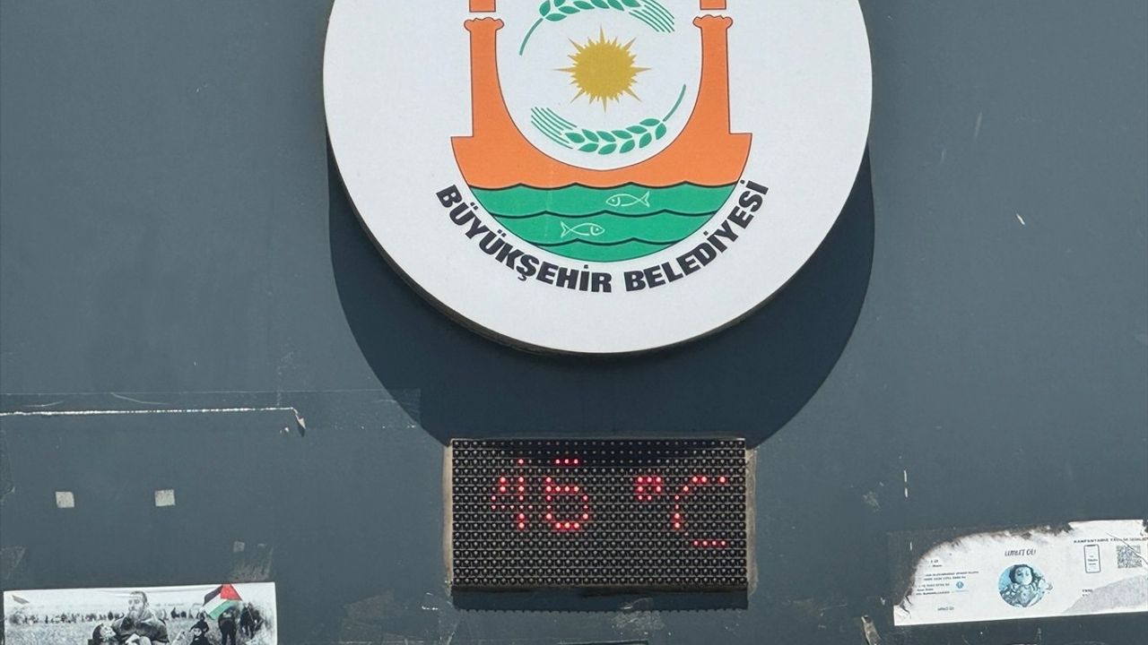 Şanlıurfa'da Sıcaklık Rekor Kırıyor