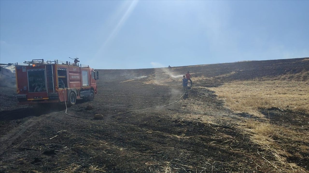 Siirt'te Arazi Yangını Kontrol Altına Alındı