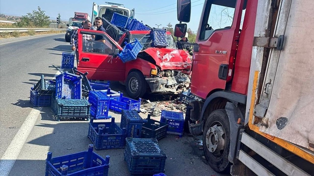 Tekirdağ'da Trafik Kazası: 1 Kişi Hayatını Kaybetti