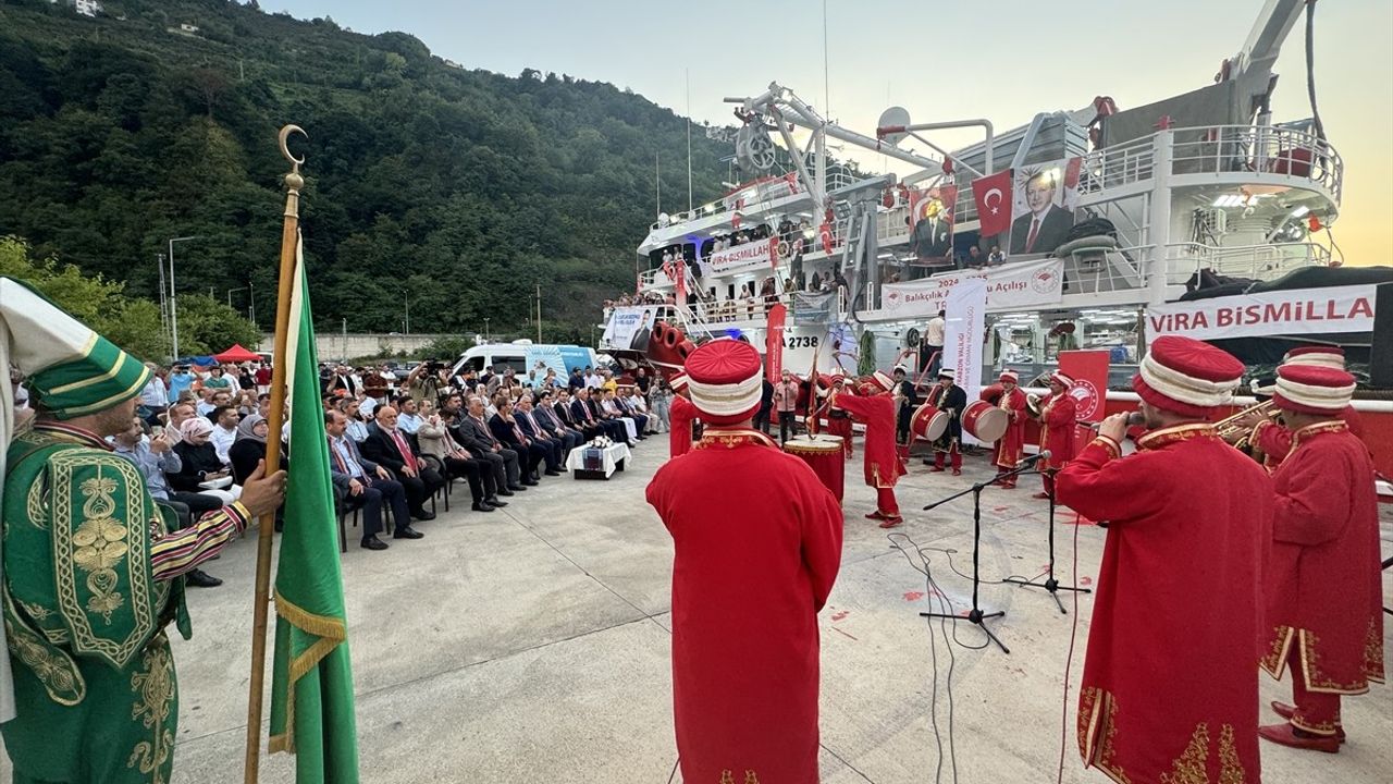 Trabzon'da Balık Avı Sezonu Törenle Açıldı