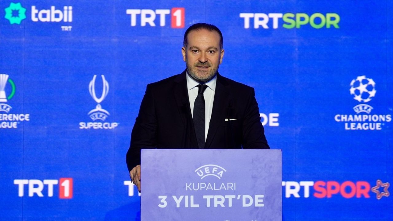 TRT UEFA Kupaları Tanıtım Toplantısını Gerçekleştirdi