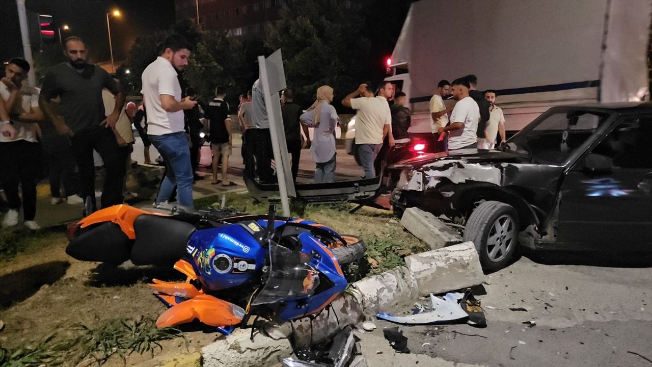 Zonguldak'ta Motosiklet Kazası: Genç Sürücü Ağır Yaralandı