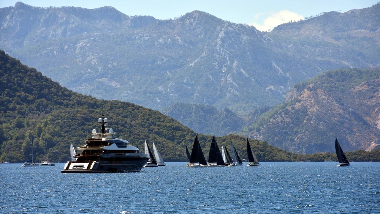 17. Uluslararası Channel Regatta Yelkenli Yarışları Marmaris'te Yapıldı