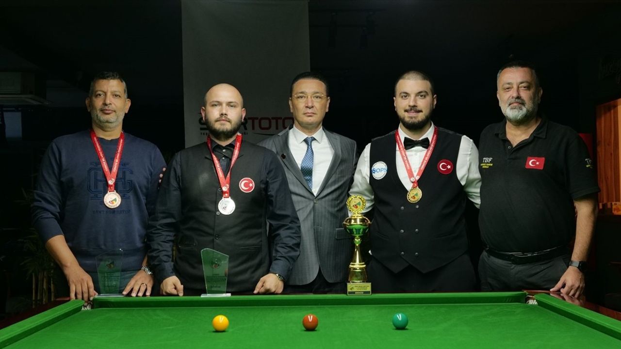 2024 Türkiye Snooker Şampiyonası 3. Etap Sonuçları Açıklandı