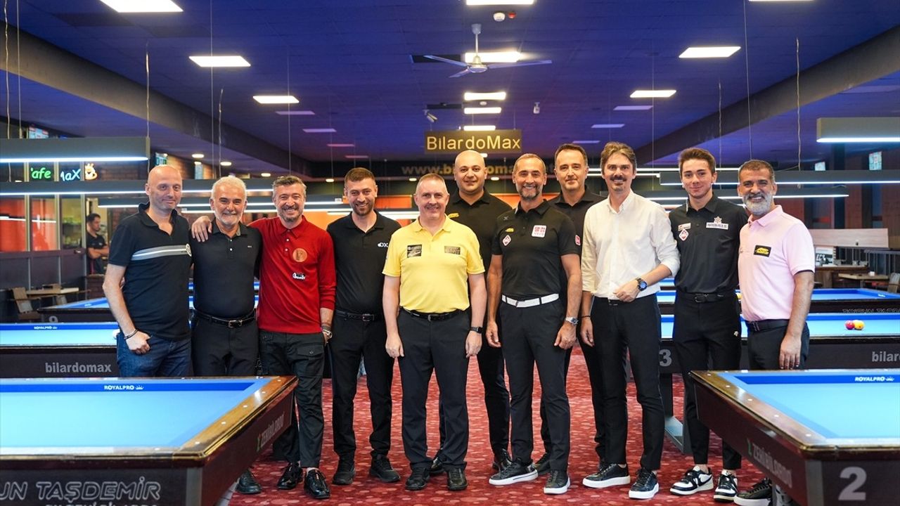 22. Balaban-Theory 3 Bant Bilardo Turnuvası İstanbul'da Başladı