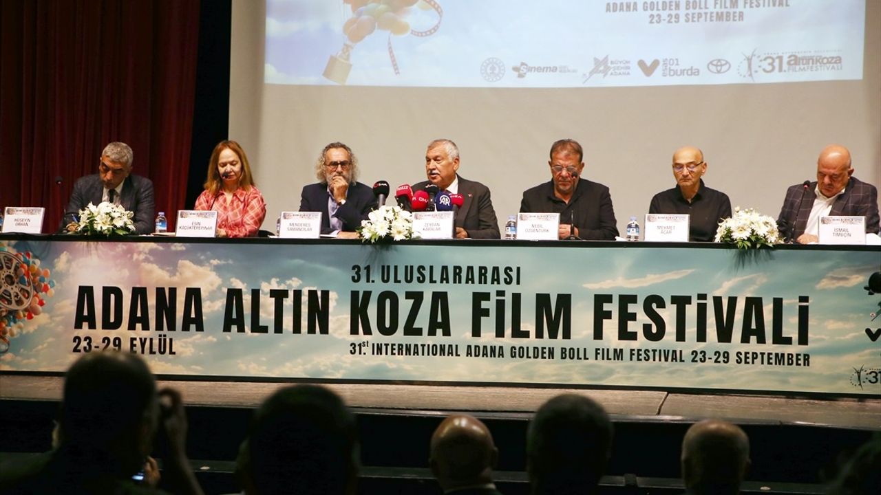 31. Uluslararası Adana Altın Koza Film Festivali Tanıtım Toplantısı Yapıldı