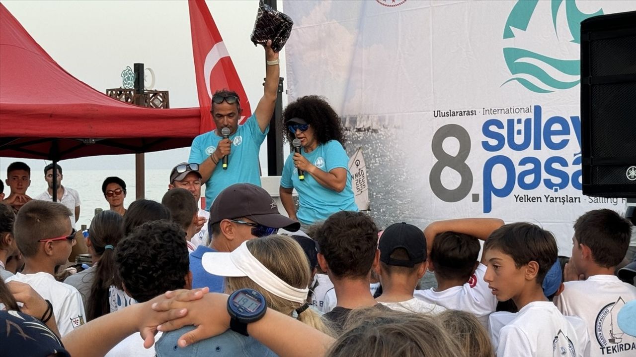 8. Uluslararası Süleymanpaşa Optimist Cup Yelken Yarışları Tamamlandı