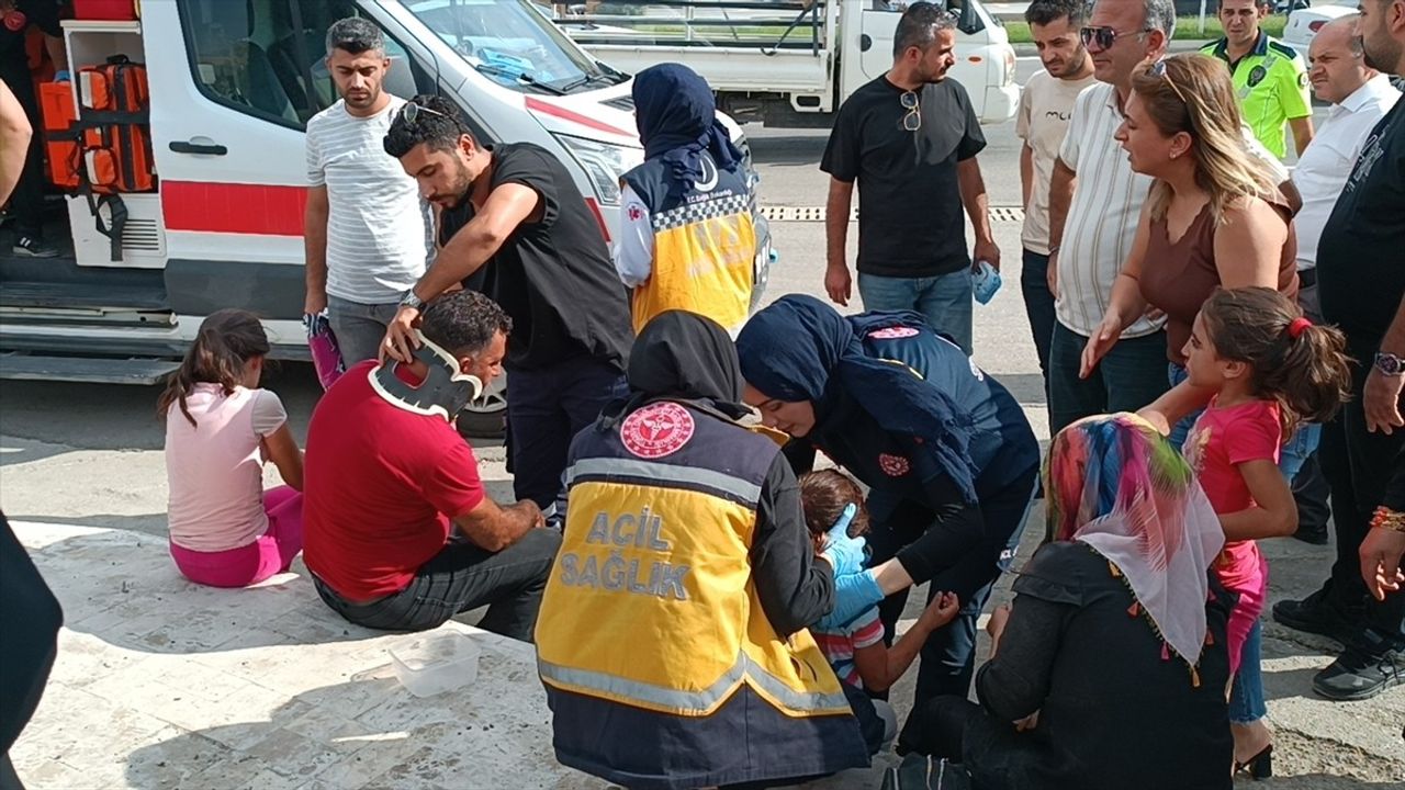 Adıyaman'da Motosiklet Kazası: 5 Yaralı